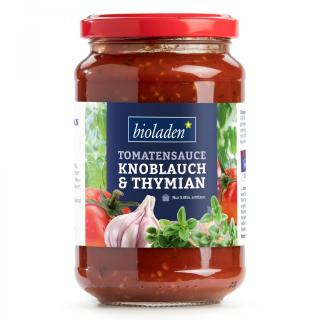 Tomatensauce Koblauch & Thymian