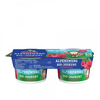 Alpenzwerg Bio-Joghurt Himbeere 3,9%