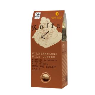 Kaffa Wildkaffee, medium, ganze Bohne
