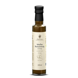 Weißer Balsamessig mit Honig aus Roditis Traube