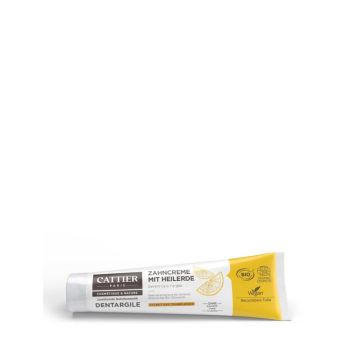 Cattier Zahncreme mit Heilerde Zitrone