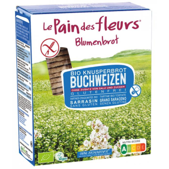 Blumenbrot Buchweizen o. Salz gf