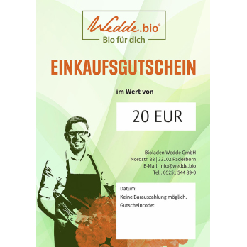 Gutschein 20 €