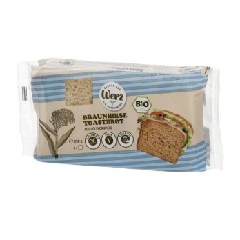 Braunhirse Toastbrot