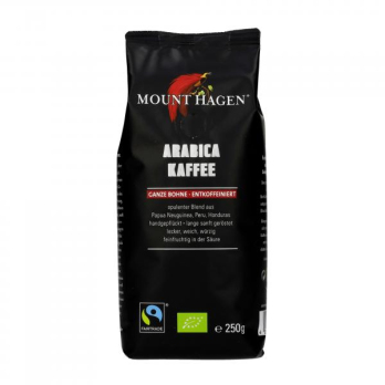 Röstkaffee g. Bohne, entkoffeiniert