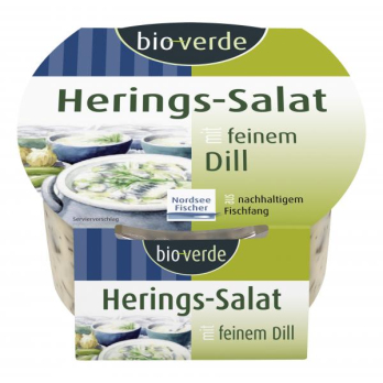 Herings-Salat mit feinem Dill