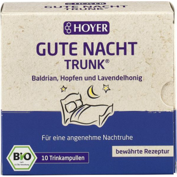 Gute Nacht-Trunk