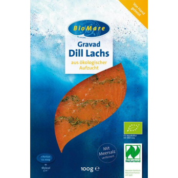 Gravadlachs mit Dill