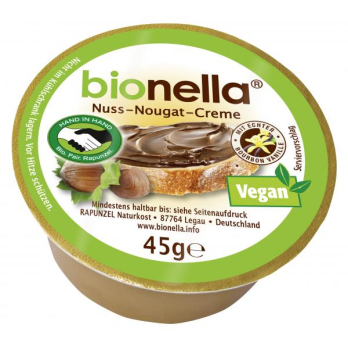 bionella Nuss-Nougat-Creme vegan HIH