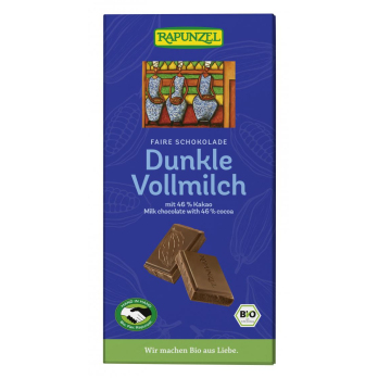 Vollmilch Schokolade Dunkel 46% HIH