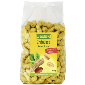 Erdnüsse in der Schale, geröstet