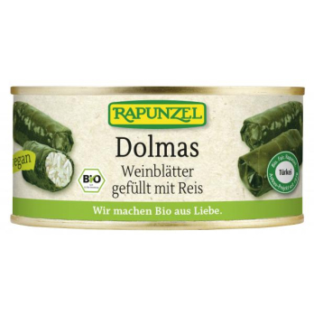 Dolmas Weinblätter gefüllt mit Reis, Projekt