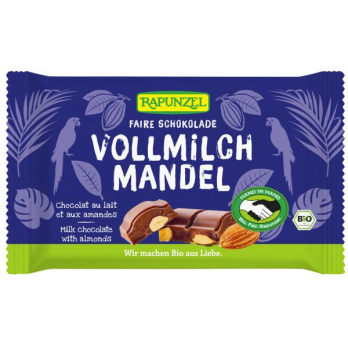Vollmilch Schokolade mit ganzen Mandeln HIH