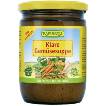 Klare Suppe mit Bio-Hefe