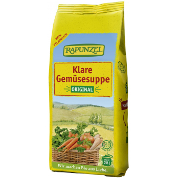 Klare Suppe mit Bio-Hefe