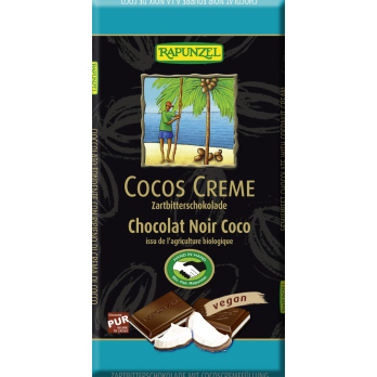 Cocos Creme Zartbitter Schokolade gefüllt HIH