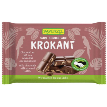 Vollmilch Schokolade mit Mandelkrokant HIH