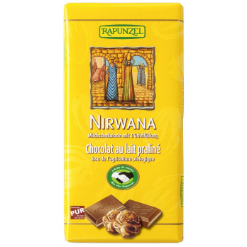 Nirwana Milchschokolade mit Praliné-Füllung HIH