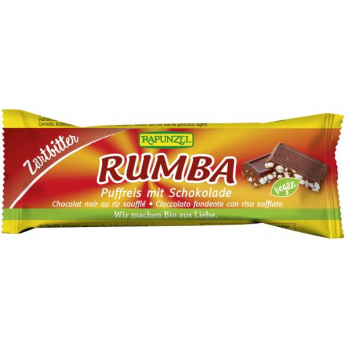 Rumba Puffreisriegel Zartbitter