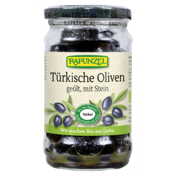 Oliven schwarz, mit Stein geölt, Projekt