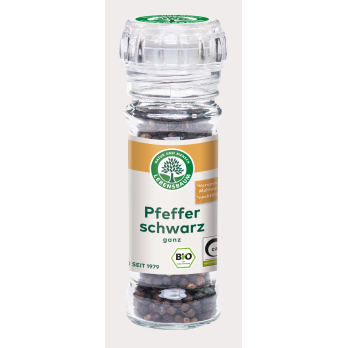 Pfeffer schwarz, ganz