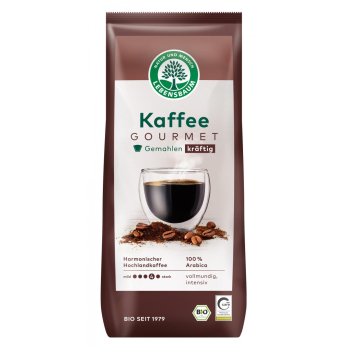 Gourmet Kaffee, kräftig, gemahlen