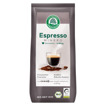 Minero Espresso, gemahlen