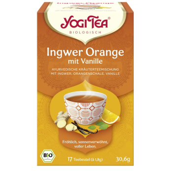 Yogi Tea® Ingwer Orange mit Vanille