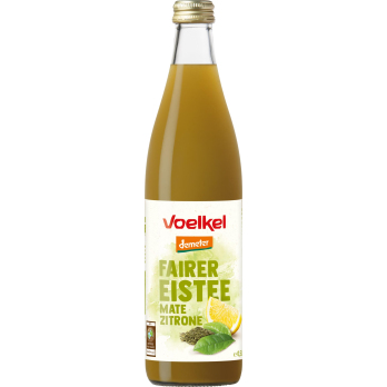 fairer Eistee Mate Zitrone