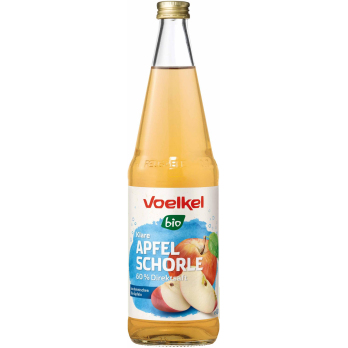 Heimische Apfel Schorle - klar, mit 60% Direktsaft