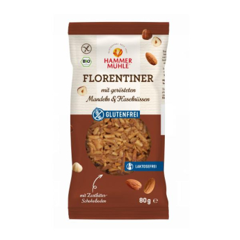 Florentiner mit gerösteten Mandeln und Haselnuss