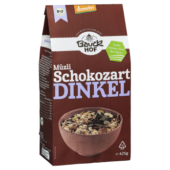 Dinkel Müzli Schokozart