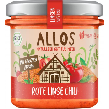 Linsen-Aufstrich Rote Linse Chili