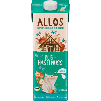 Reis Haselnuss Drink ungesüßt