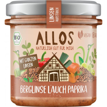 Linsen-Aufstrich Berglinse Lauch Paprika