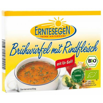 Brühwürfel mit Rindfleisch