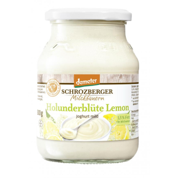 Joghurt mild Holunderblüte-Lemon