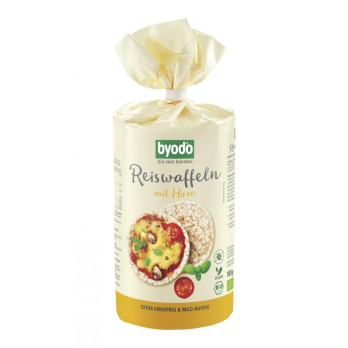Reiswaffeln mit Hirse