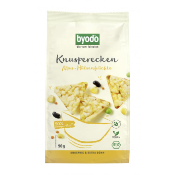 Knusperecken Mais Hülsenfrüchte