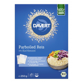 Parboiled Reis im Kochbeutel
