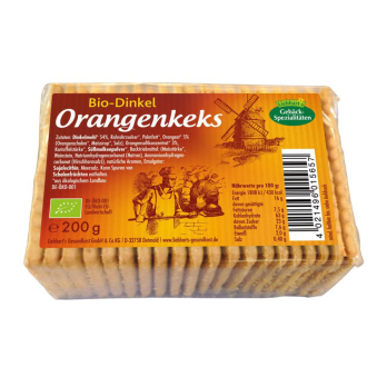 Dinkel-Orangen Keks