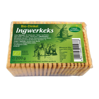 Dinkel-Ingwer-Keks