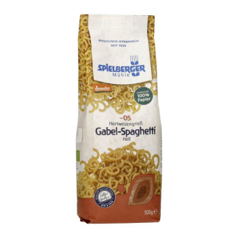 Gabel-Spaghetti