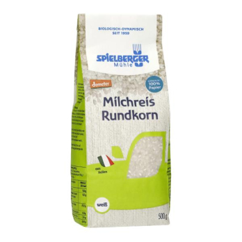 Milchreis, Rundkorn weiß
