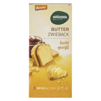 Butter-Zwieback, leicht gesüßt