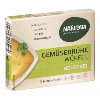 Gemüse-Brühwürfel hefefrei, ohne Palmöl