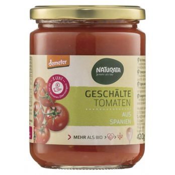 Geschälte Tomaten in Tomatensaft