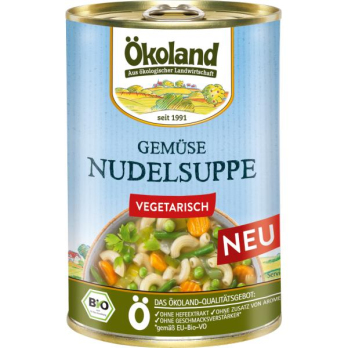 Gemüse-Nudelsuppe
