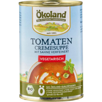 Tomaten-Cremesuppe vegetarisch