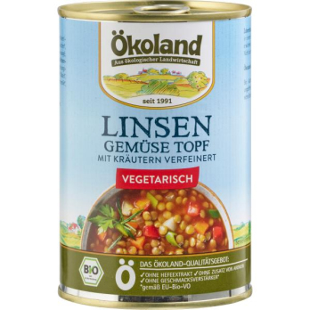 Linsen-Gemüse-Topf vegetarisch